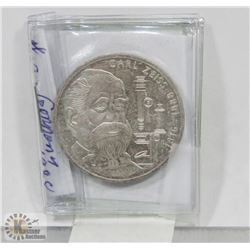 1988 GERMAN HEAVY SILVER 10 DEUCH MARKS