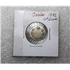 Image 1 : 5)  CANADIAN 1936 SILVER 10 CENT COIN