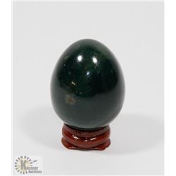 #141-NATURAL INDIA BLOOD STONE HEALING SPHERE BALL
