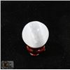 Image 1 : #150-NATURAL SELENITE HEALING SPHERE BALL