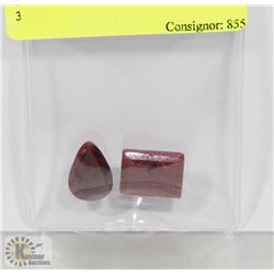 #40-GENUINE RED RUBY GEMSTONE 34.5CT