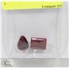 Image 1 : #40-GENUINE RED RUBY GEMSTONE 34.5CT