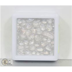 #22-NATURAL MOON STONES QUARTZ CRYSTAL  31CT