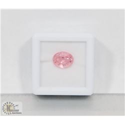 #57-LAB-CREATED PINK KUNZITE GEMSTONE 4.25CT