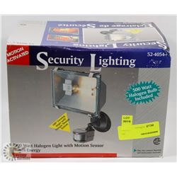 500 WATT HALOGEN LIGHT WITH MOTION SENSOR