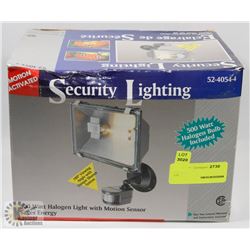500 WATT HALOGEN LIGHT WITH MOTION SENSOR