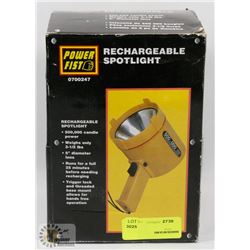 POWERFIST RECHARGEABLE SPOTLIGHT