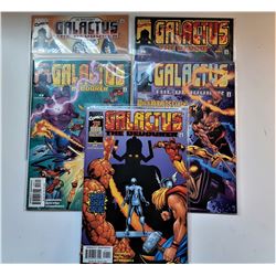 2)  LOT OF 5 MARVEL COMICS INCLUDING