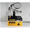 Image 1 : 3)  TOLSEN HELPING HANDS MAGNIFIER