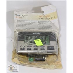 ACCUTEMP DUAL DIGITAL TIMER