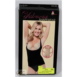 NEW BLACK VALENCIA SHAPE WEAR, 2XL, FULL BODY