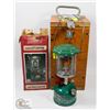 Image 1 : GAS OIL LANTERN CAMPING IN WOOD BOX