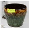 Image 1 : McCOY SUN & MOON DRIP GLAZE POTS