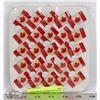 Image 1 : TRAY OF FLASHING CANADA FLAG PINS