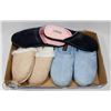 Image 1 : 3 PAIR NEW LADIES SLIPPERS - SIZE 7-8 (MED)