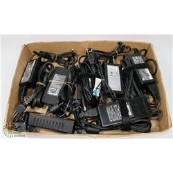FLAT OF COMPUTER / LAPTOP POWER SUPPLIES, INCLUDES