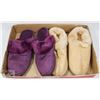 Image 1 : 2 PAIR NEW LADIES SLIPPERS - 1 HAS MASSAGERS