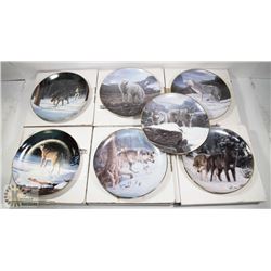 LOT OF 7 BRADFORD EXCHANGE COLLECTOR PLATES