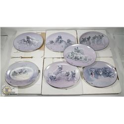 LOT OF 7 BRADFORD EXCHANGE COLLECTOR PLATES