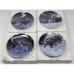 LOT OF 4 BRADFORD EXCHANGE COLLECTOR PLATES