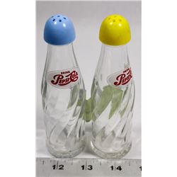 SET OF PEPSI SALT & PEPPER SHAKERS.
