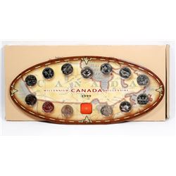 CANADIAN YEAR SET 1999 CANADIAN MILLENNIUM.