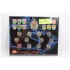 Image 1 : CANADIAN MILLENIUM QUARTER SET.