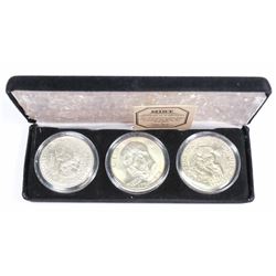 SET OF FIRST, LAST AND BICENTENNIAL IKE DOLLAR