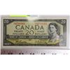 Image 1 : 1954 CANADIAN $20 NOTE