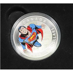 2014 RCM $15 FINE SILVER COIN: ICONIC SUPERMAN