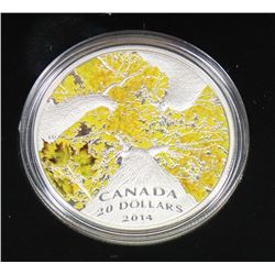 2014 RCM $20 FINE SILVER COIN: AUTUMN ALLURE