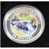 Image 1 : 2014 RCM $20 FINE SILVER COIN: RIVER RAPIDS