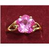 Image 1 : .925 SILVER SEMI PRECIOUS STONE SIZE 7