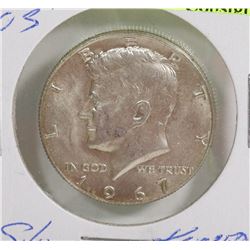 1967 SILVER KENNEDY US HALF DOLLAR
