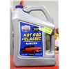 Image 1 : TWO 5 QUART B OTTLES OF HOT ROD 10W-40 MOTOR OIL