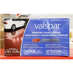 FOUR BOXES OF VALSPAR PREMIUM CLEAR COATING