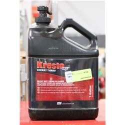 THREE 1 GALLON BOTTLES OF KRESTO CHERRY TURBO