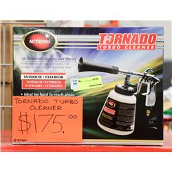 NEW TORNADO TURBO CLEANER AIR POWERED CLEANING &