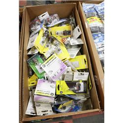LARGE BOX OF ASSORTED AUTOMOTIVE BULBS