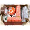 Image 1 : LARGE BOX OF ASSORTED TAPE INCL DUCT TAPE
