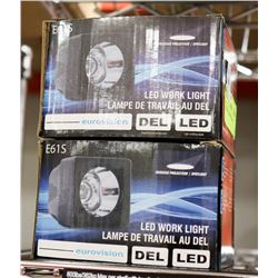 LOT OF 2 LED WORK LIGHTS
