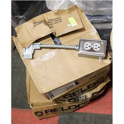 4 BOXES MASTERPACK DUPLEX PLUGINS 120V