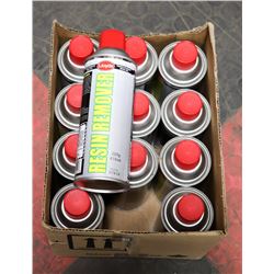 CASE OF 12 RESIN REMOVER.