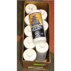 BOX OF CRC  ALUMINEX CLEAN AND SHINE ALUMINUM