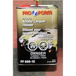 LOT OF 2 PROFORM  2.1 V.O.C. ACRYLIC LACQUER
