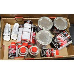 FLAT OF ASSORTED VEHICLE PRODUCTS INCL