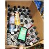 Image 1 : BOX OF ASSORTED VEHICLE CLEANERS, LUBE AND MORE