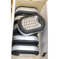 LOT OF 6 MAGNETIC LED LIGHTS