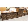 Image 1 : VINTAGE 5 PC BEDROOM SUITE INCL DRESSER