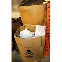 3 BOXES OF ASSORTED VENTS